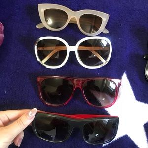 Women kids sunglasses colorful eyeglasses